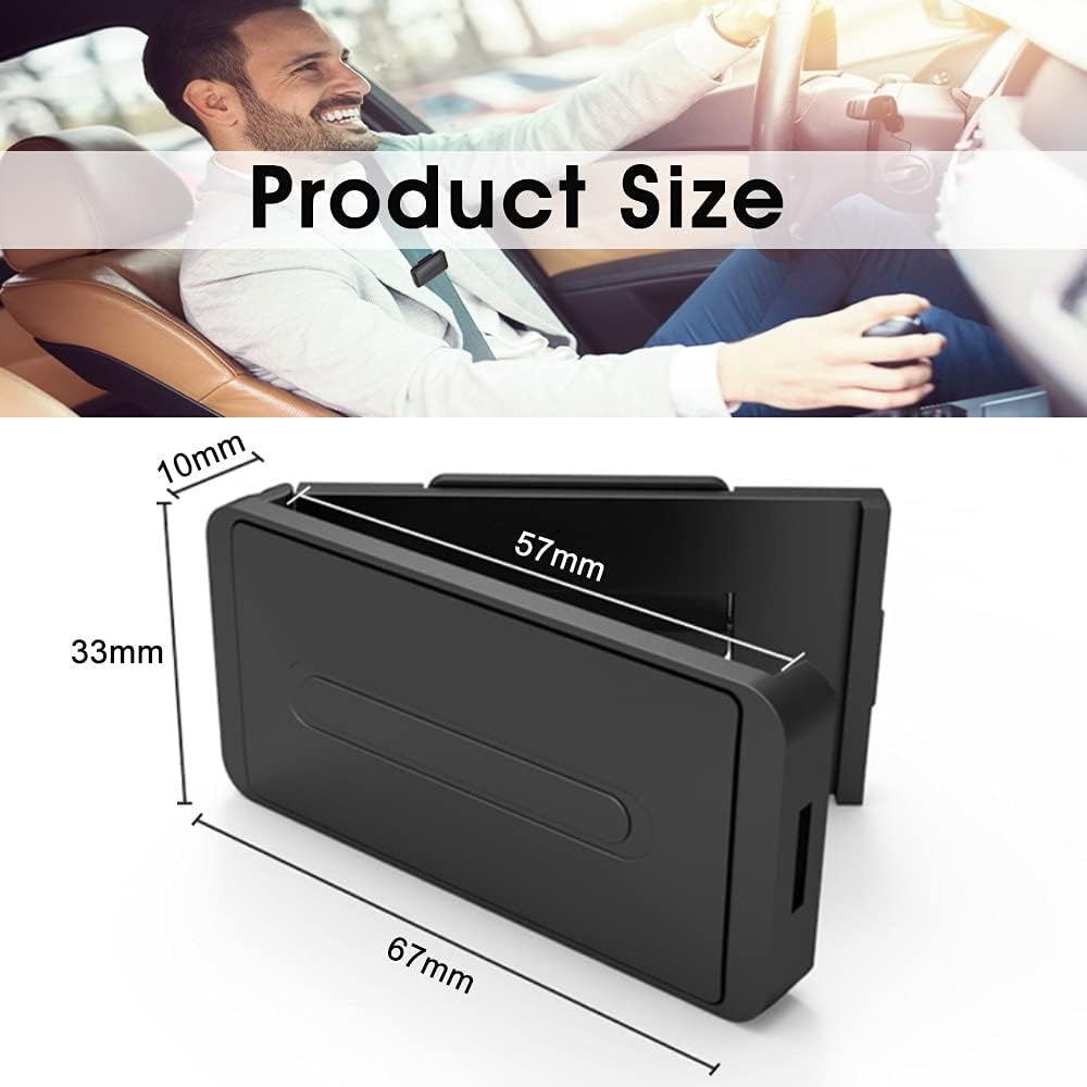 Set 4 cleme pentru centura de siguranta, Mmgoqqt, Plastic, Negru - eMAG.ro