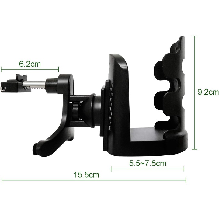 Suport pentru pahare Enforose, design compact, rotire 360°, diametru 7,5 inch