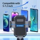 Suport auto universal pentru telefon mobil, Ventuza, Montare pe parbriz sau bord, 4.5-7 inch, Brat de sprijin flexibil de rasucire, HouDeOS®, Negru