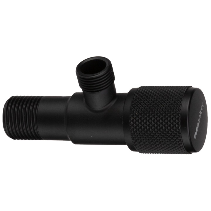 Robinet coltar inox cu cap armatura ceramic, 1/2x1/2