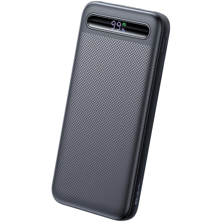 Външна батерия Mcdodo Star Series, Цифров дисплей, PD+QC, 20000mAh, 22.5W, Черен