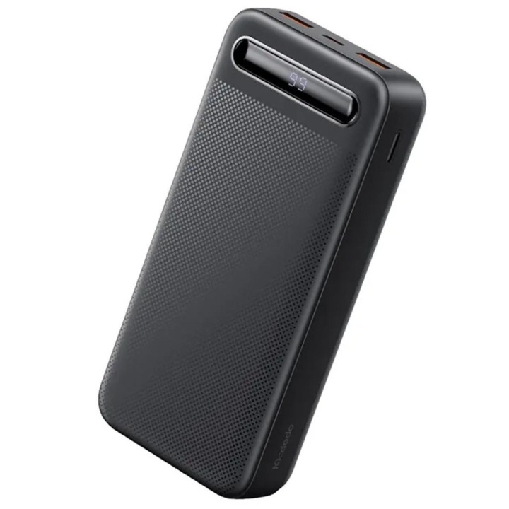 Външна батерия Mcdodo Star Series, Цифров дисплей, 20000mAh, 15W, Черен