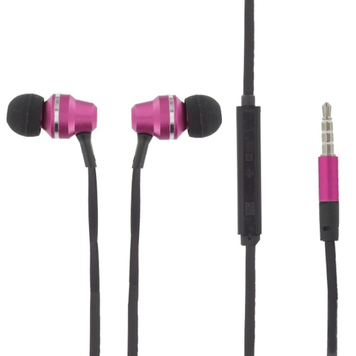Casca Premium in -Ear cu control al volumului roz L1647