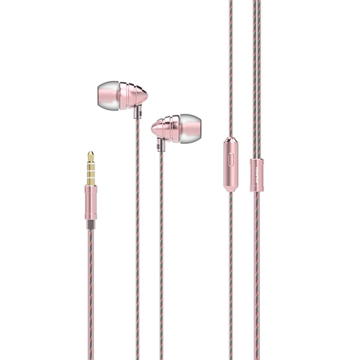 Casca Premium in -Ear cu control al volumului roz L1647