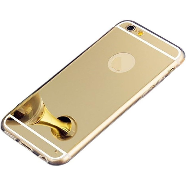 iPhone 5 / 5S / SE tpu tükör arany tok