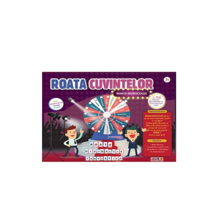 Társasjáték Szókerék, 154 db