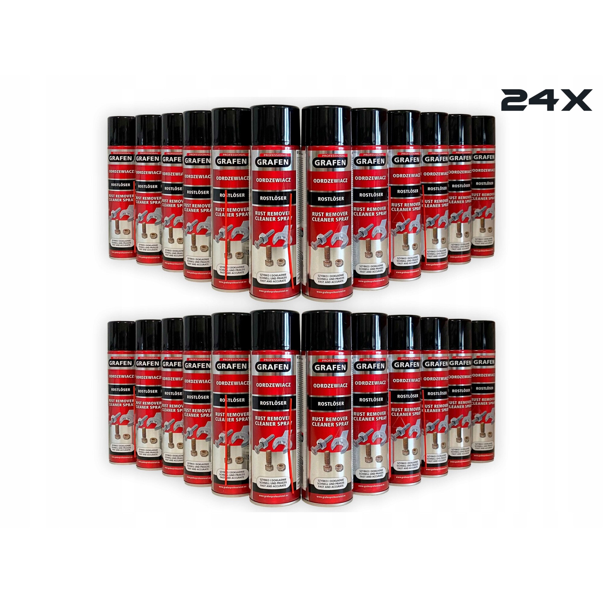 Kit spray dezinfectare rugina, 500ML, 24 buc eMAG.ro