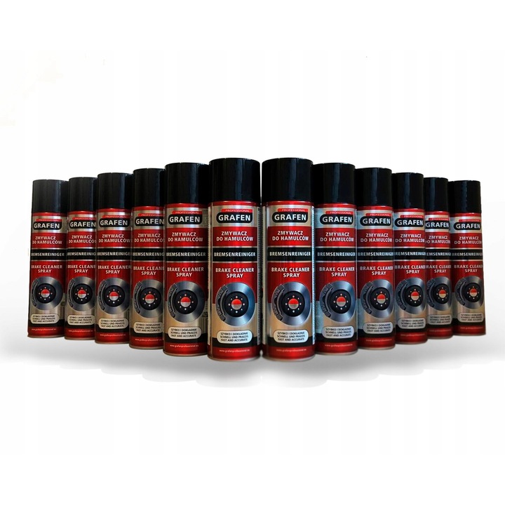 Set 12 spray-uri frane, Grafen Professional, 500 ml
