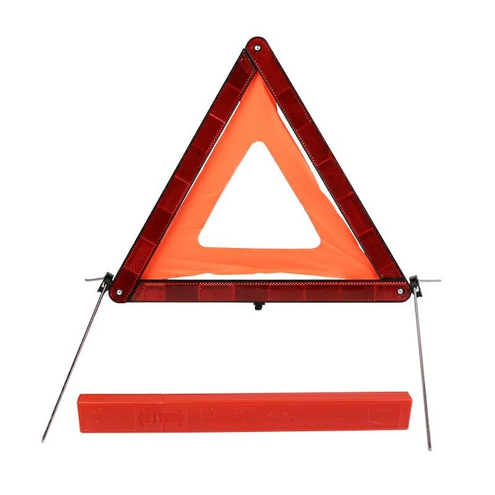 Светлоотразителен предупредителен триъгълник с европейско одобрение