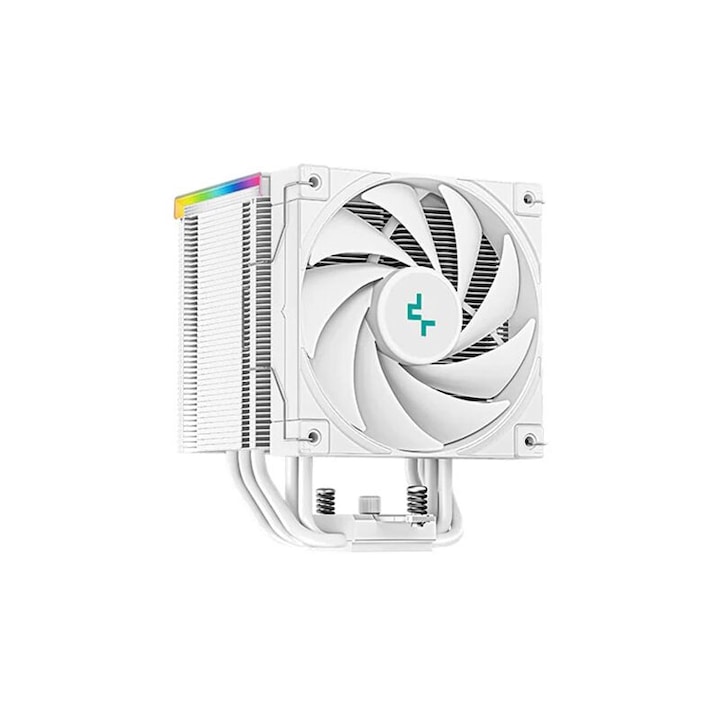 Охлаждащ процесор Deepcool AK500 Цифрово бяло aRGB осветление и дисплей