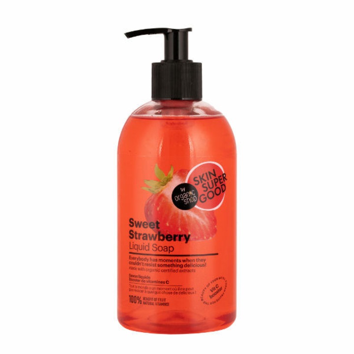 Skin Super Good folyékony szappan, Sweet strawberry, 500ml