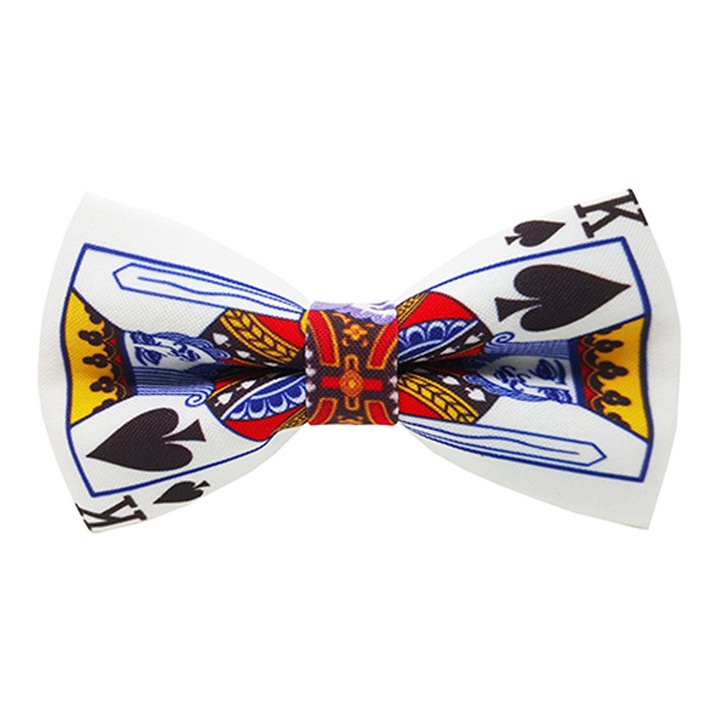 Papion Poker Alb Hand Made