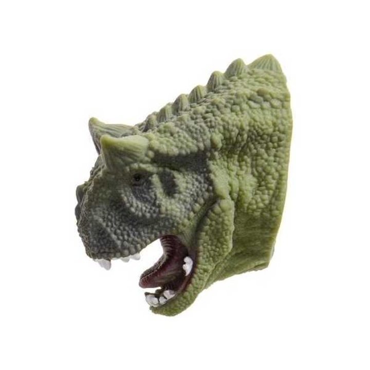 Dinoszaurusz gumi ujjbáb, carnosaurus
