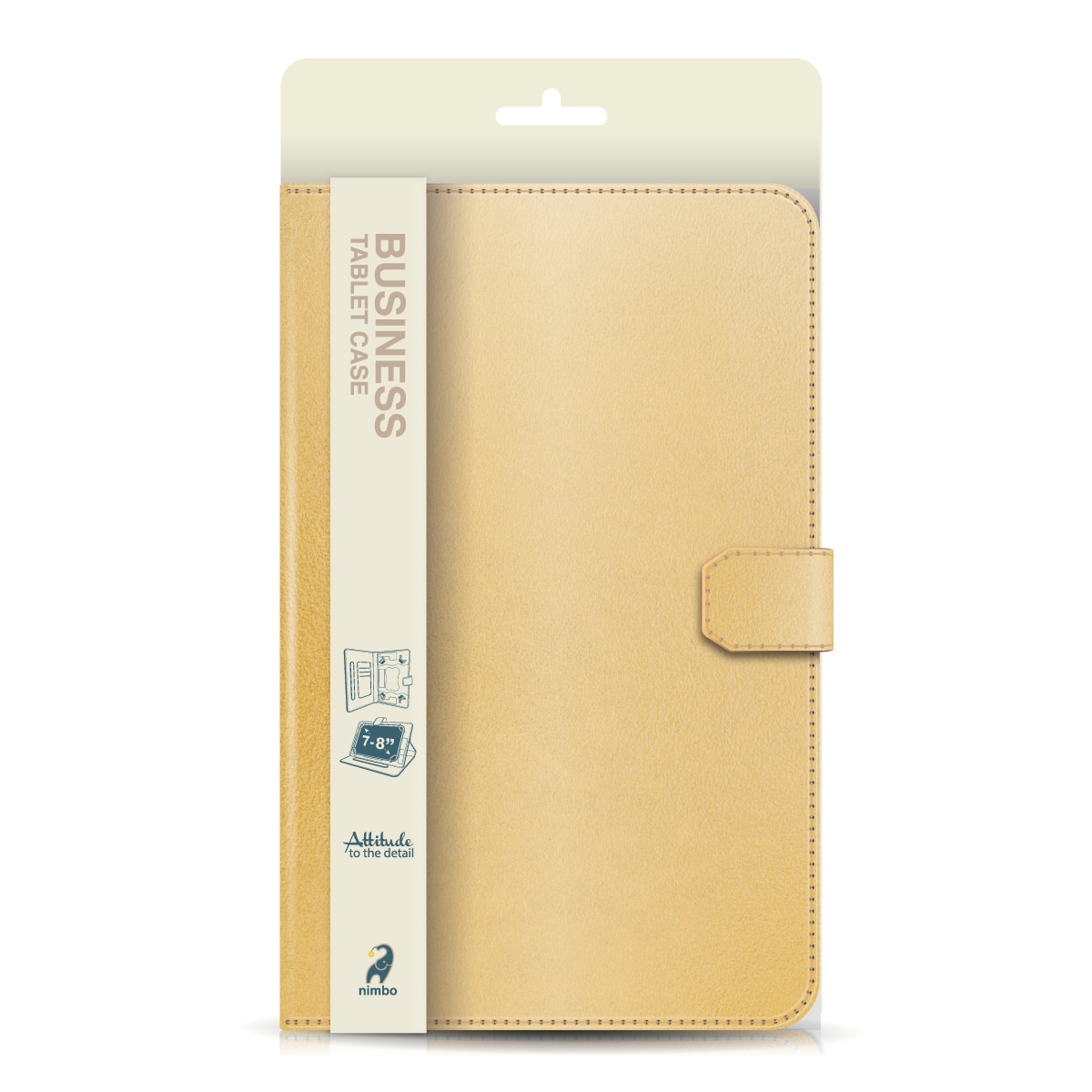 Husa pentru tableta Business Nimbo 9/10 inch universal, auriu