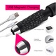 Масажор за тяло JENUOS, 8 скорости, 20 режима, USB, Черен