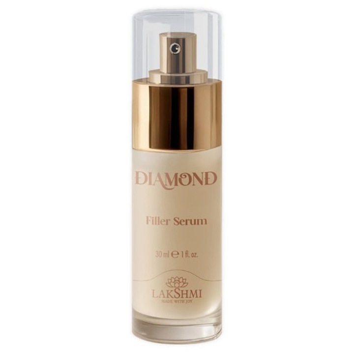 Ser filler 30ml pentru conturul fetei linia diamond, Lakshmi, cu acid hialuronic, guggul si glutation