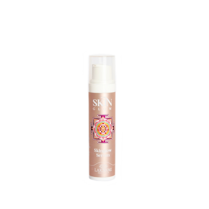 skinGlow szérum 15 ml sötét foltok ellen, Lakshmi, arbutinnal, papayával és vörös szőlővel