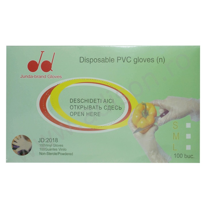 Manusi din vinil 100 de bucati