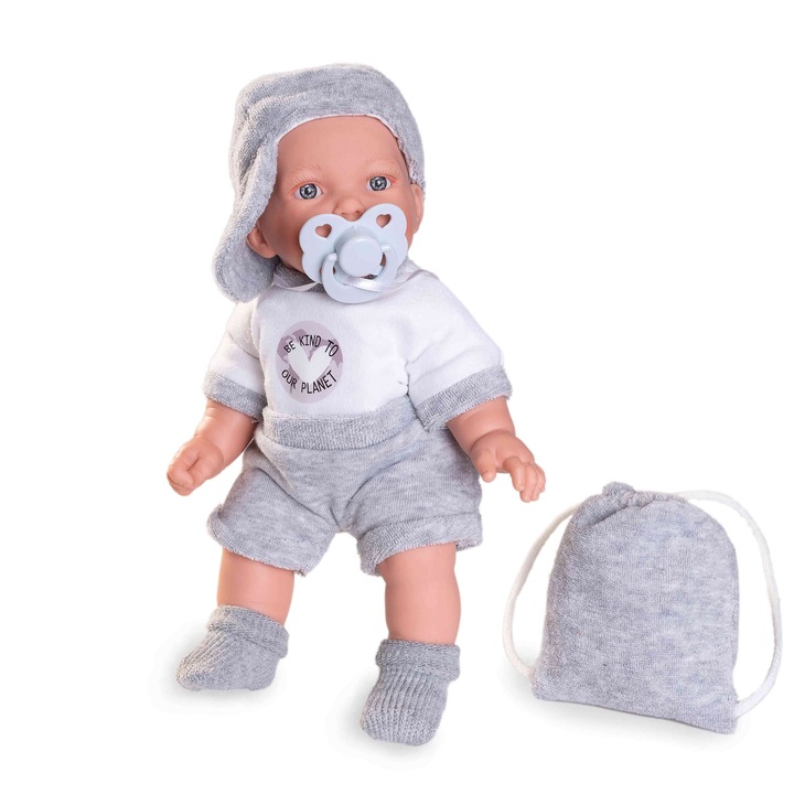 Spanyol baba, Antonio Juan, Textil, Petit Palabritas, 27 cm, 2 év+, Többszínű