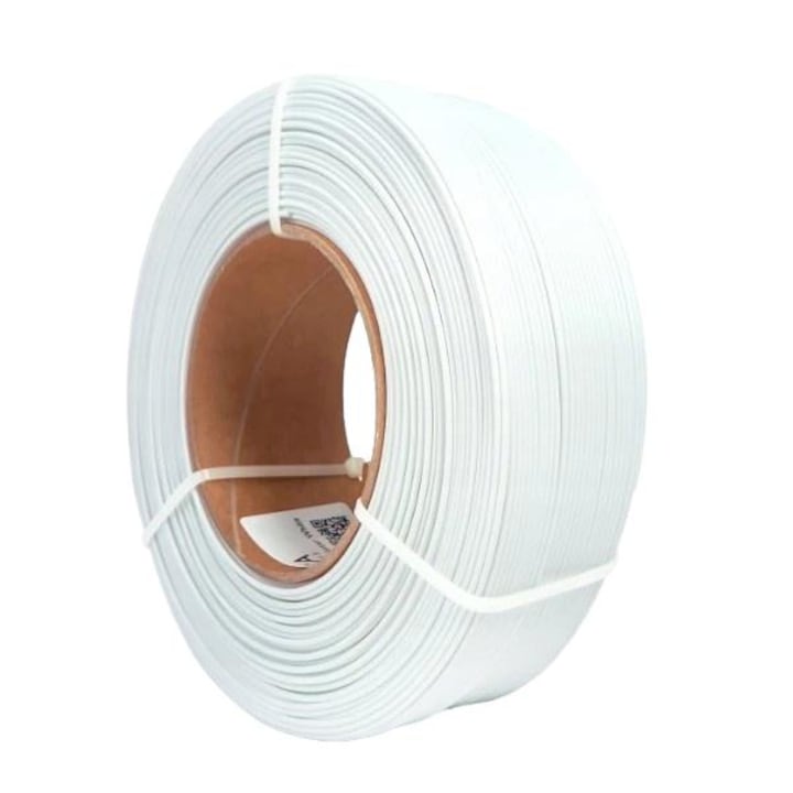 Filament 3D, Rosa3D, Refill PLA Starter, 1.75 mm, Biodegradabil, Contact Alimentar, Usor De Imprimat, Sigur Pentru Copii, Pentru Incepatori, Produs De Inalta Calitate, Perfect Pentru Imprimare 3D, Obiect Decorativ, 1 kg, Alb