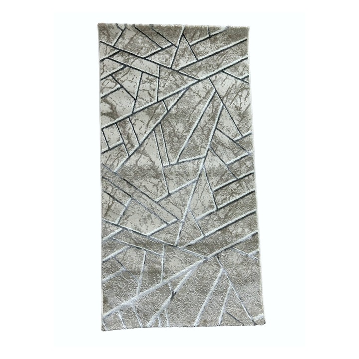 Armoni szőnyeg, modell NC60A Cream Grey, 80 cm x 150 cm