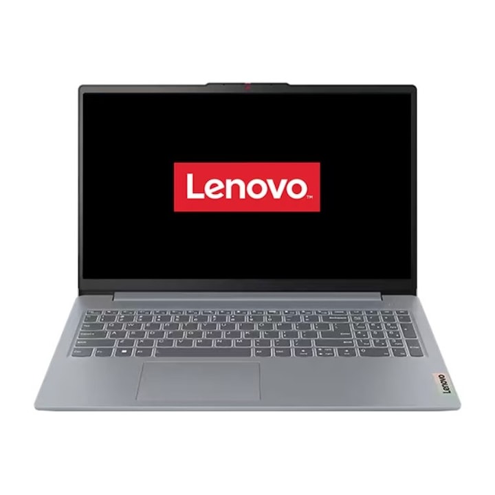 Laptop Lenovo IdeaPad Slim 3 15IAH8 cu procesor Intel® Core™ i5-12450H pana la 4.4 GHz, 15.6", Full HD, 8 GB RAM DDR5, 512 GB SSD, Intel® UHD Graphics, Windows 11 Pro, Arctic Grey