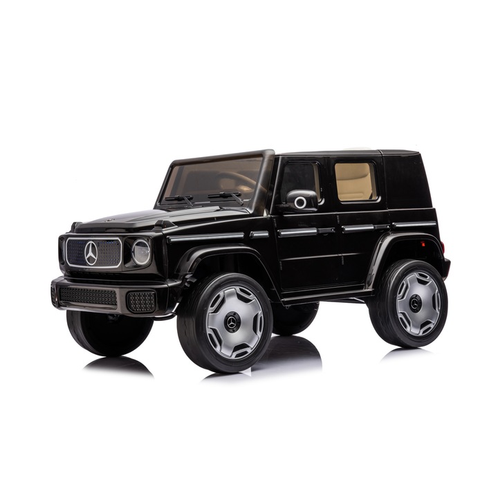Masinuta electrica pentru copii, Mercedes EQG 4x 35W 12V 9Ah, neagra