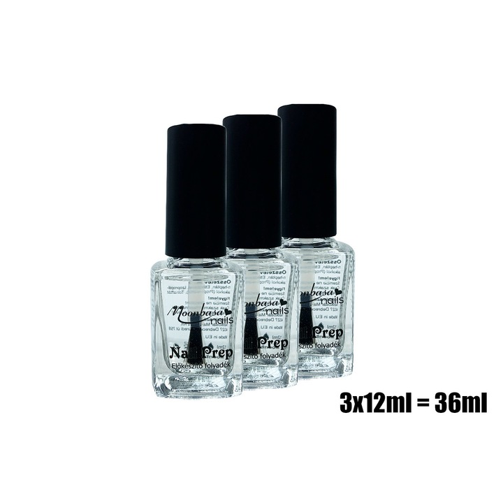 Moonbasanails Nail Prep 3x12ml