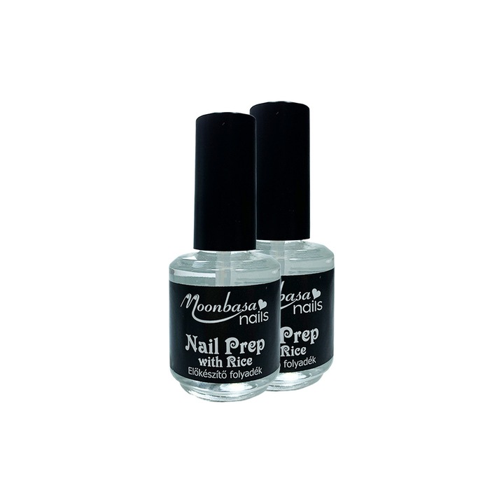 Moonbasa Nail Prep rizs kivonattal 2x14ml