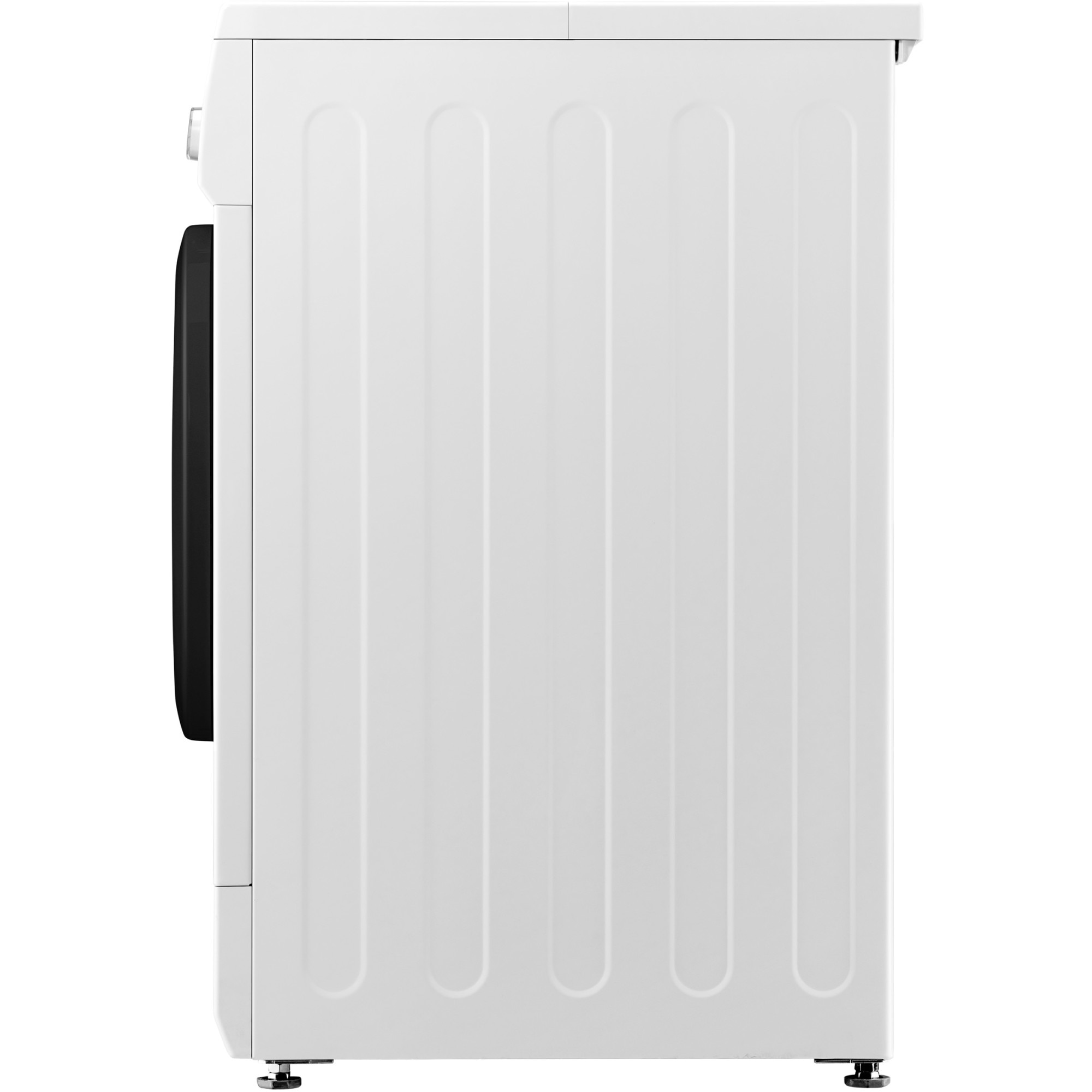 Masina de spalat rufe LG F4J3VS6WE, 9 kg, 1400 rpm, Clasa D, Inverter Direct Drive, Steam, Smart Diagnosis, Alb