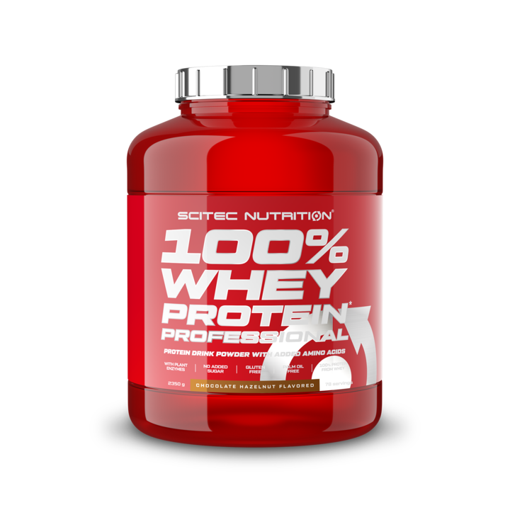 100% Whey Protein Professional 2350g Csoki-mogyoró ízű