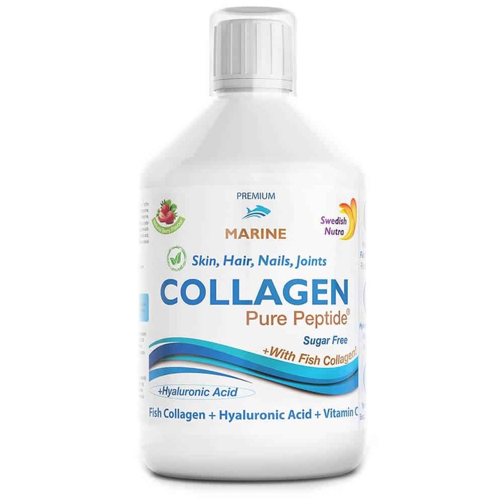 Colagen, Swedish Nutra, Fara zahar, 10,000mg
