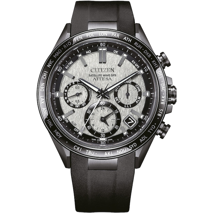 Мъжки часовник Citizen, Attesa Satellite Wave GPS CC4055-14H, Аналогов