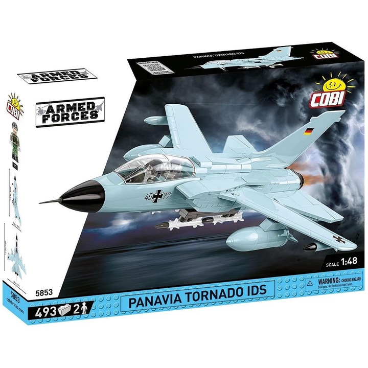 COBI Építőkészlet Armed Forces 5853 Panavia Tornado IDS, 493 darabos