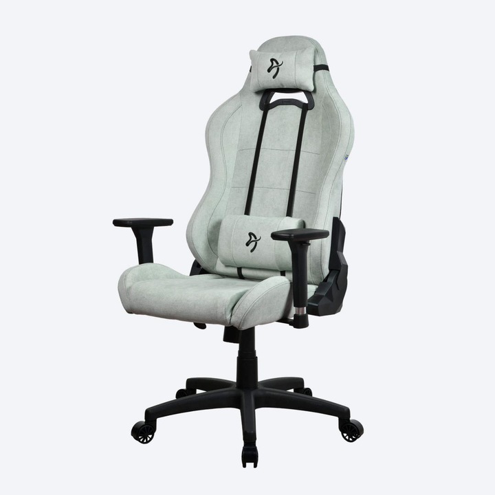 Arozzi Torretta Soft Fabric v2 Gaming Chair Pearl Green, 226509, Gaming szék