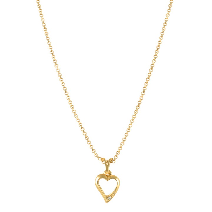 Colier inima, Colibra, Aur, Auriu