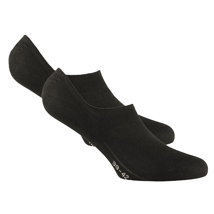 Rohner basic, Изрязани чорапи, 2 чифта, Черен, 39-42