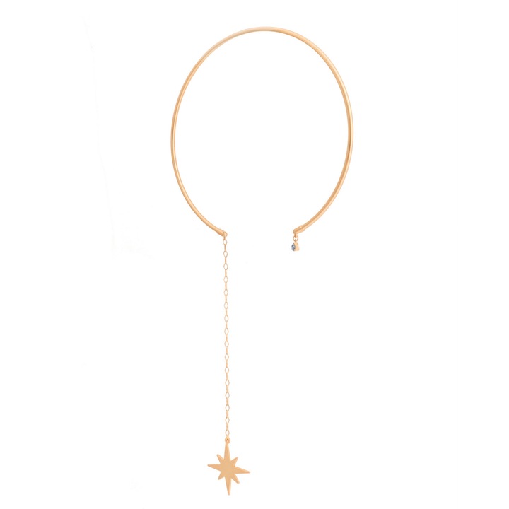 Bratara, Colibra, Model cu stea, Auriu