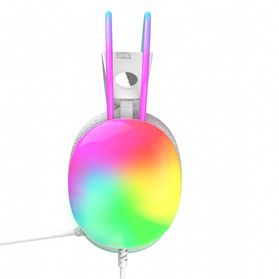 Casti pentru jocuri, Inca, USB, Gri