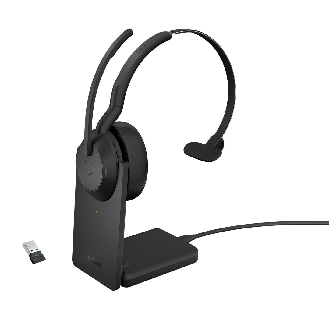 Casti fara fir, JABRA, Conectare Bluetooth, Negru
