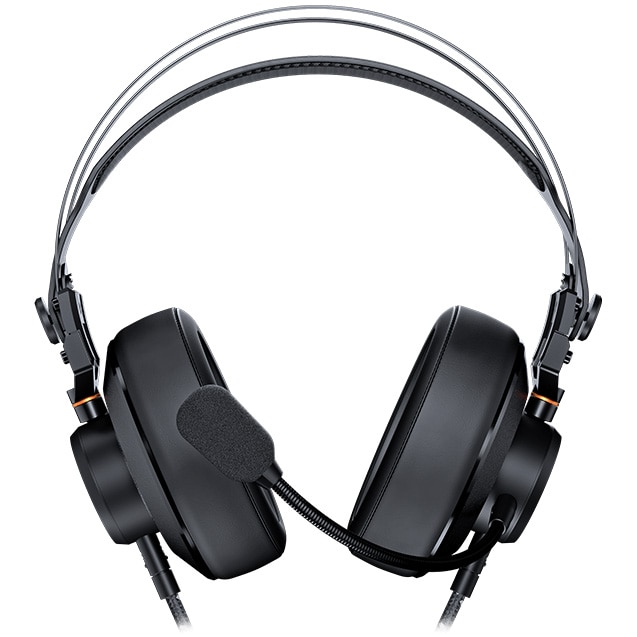 Casti gaming cu fir Cougar VM410, drivere 53 mm, noise cancelling, PC/Multimedia, Negru
