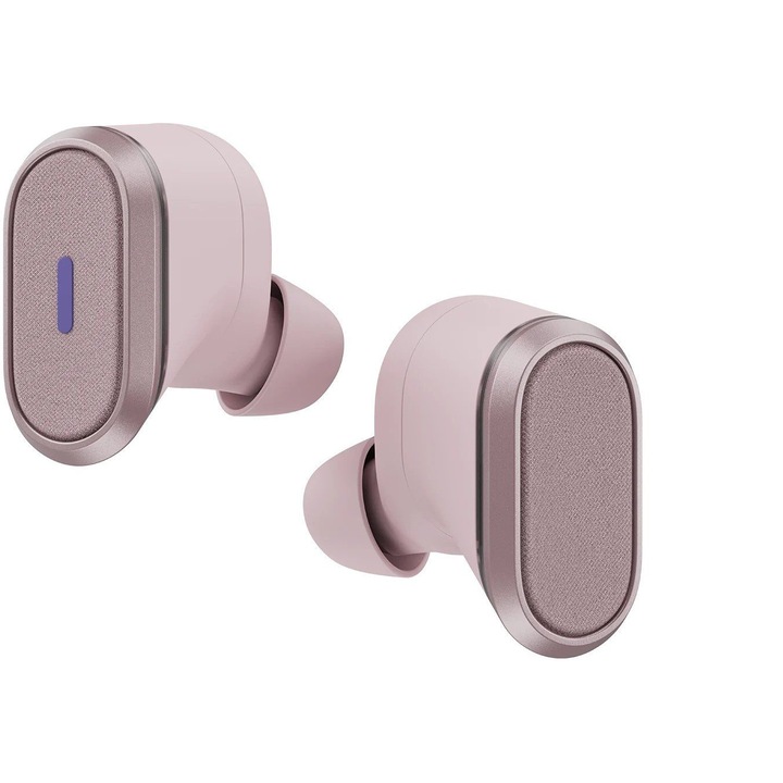 Casti Bluetooth, Logitech, Cu microfon, Roz
