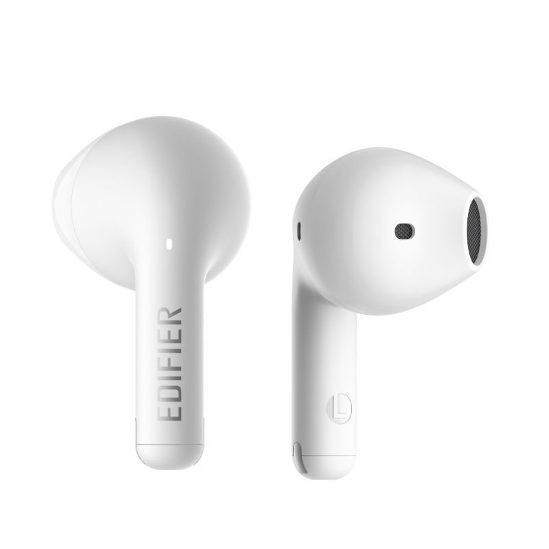 Casti fara fir, Edifier, Conectare Bluetooth, Alb