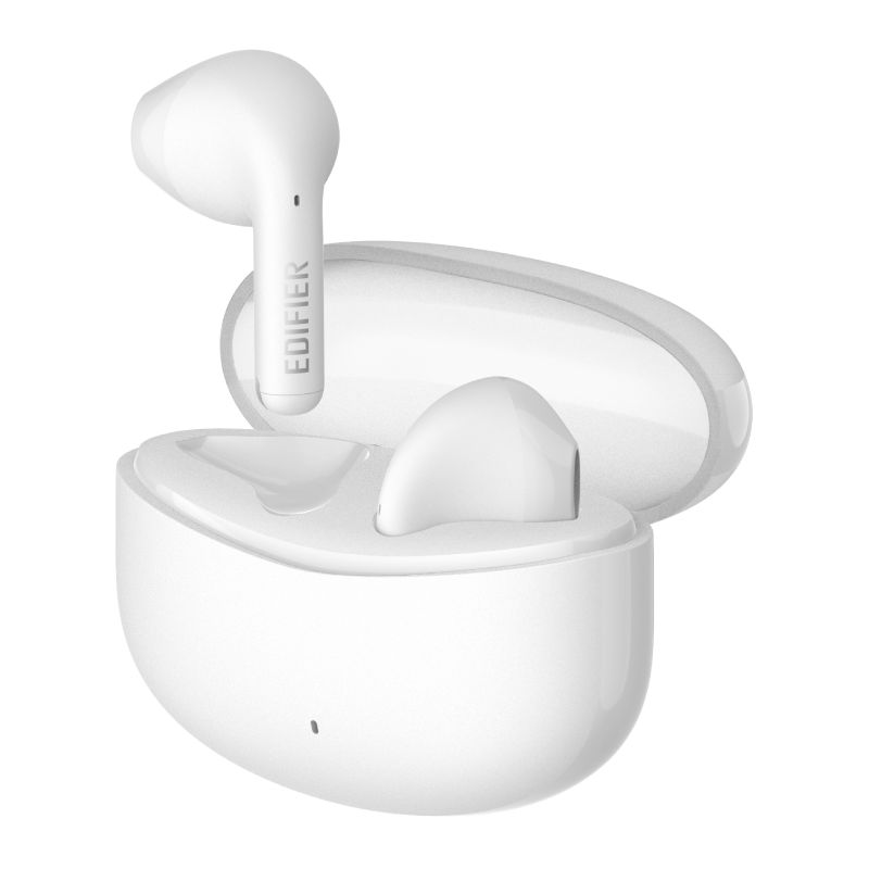 Casti fara fir, Edifier, Conectare Bluetooth, Alb