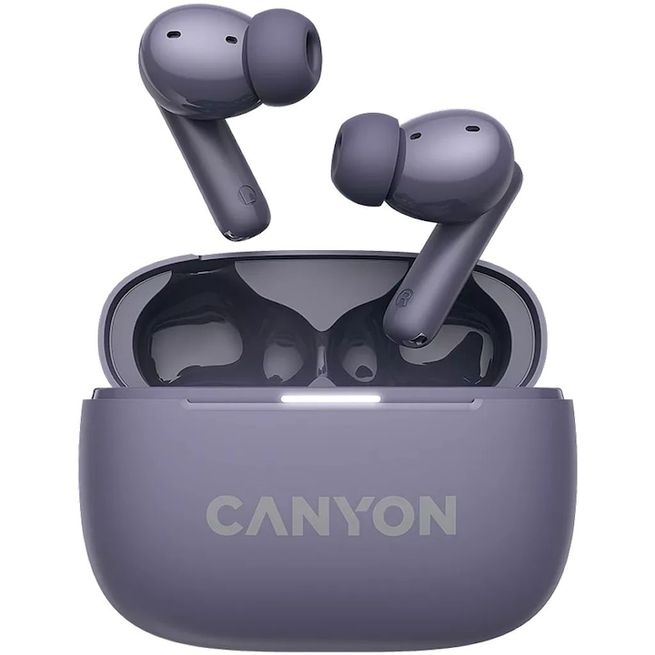 Casti wireless Dudao U17Z, Bluetooth 5.3, Autonomie 6h, USB-C, Alb