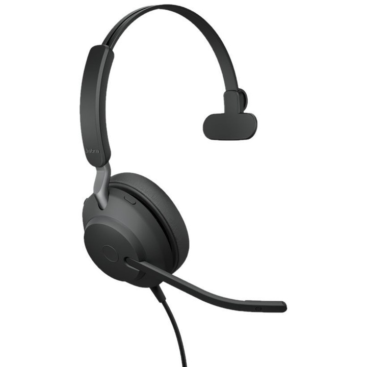 Слушалки с микрофон Evolve2 40 SE, Jabra, USB-C, черни