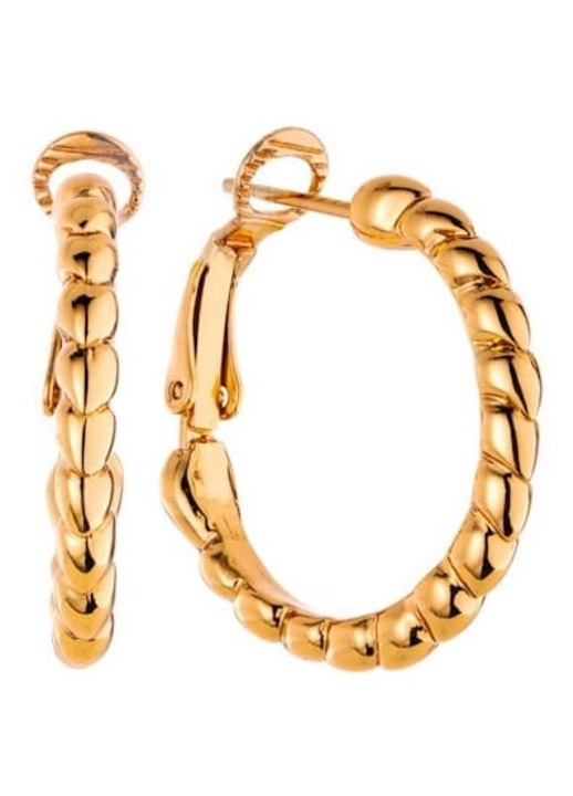 Cercei rotunzi, Colibra, Auriu