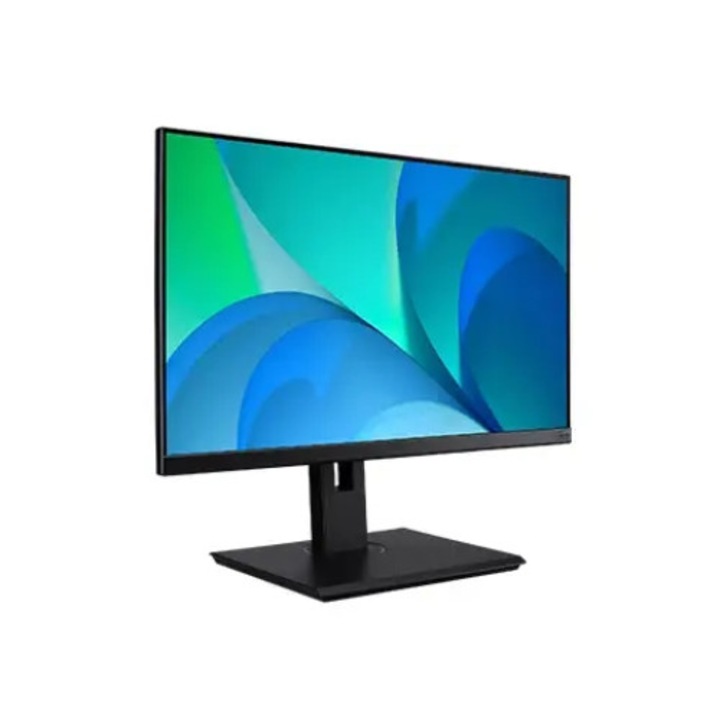Монитор Acer Vero B247YEbmiprxv, 23.8" ZeroFrame IPS LED, Anti-Glare, 4ms (GTG), 100Hz, 100M:1, 250nits, 1920x1080, Flicker-Less, BlueLightShield, HDMI, VGA, DP, Speaker, Audio out, FreeSync, VESA, black UM.QB7EE.E08