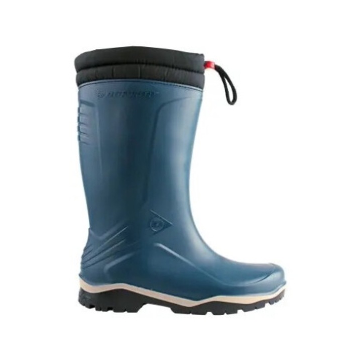 Szőrös csizma DUNLOP® BLIZZARD vegyi anyag elleni kék 40