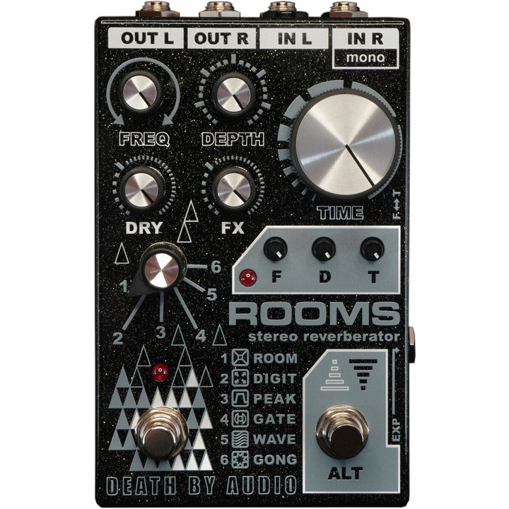 Pedál Death By Audio Rooms, Metal